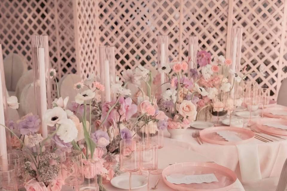Baby shower en rosa