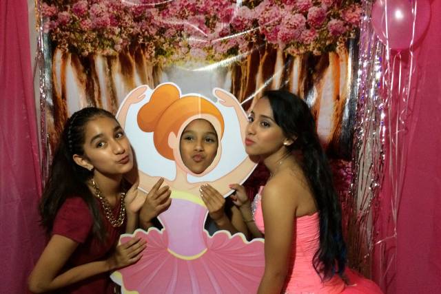 Cabina de fotos chuscas