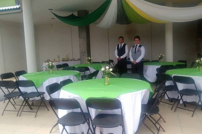 Jardín Para Eventos Sociales Bambú