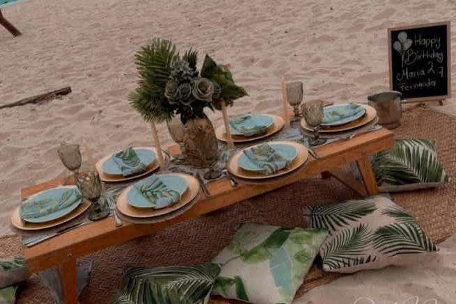 Picnic en la playa