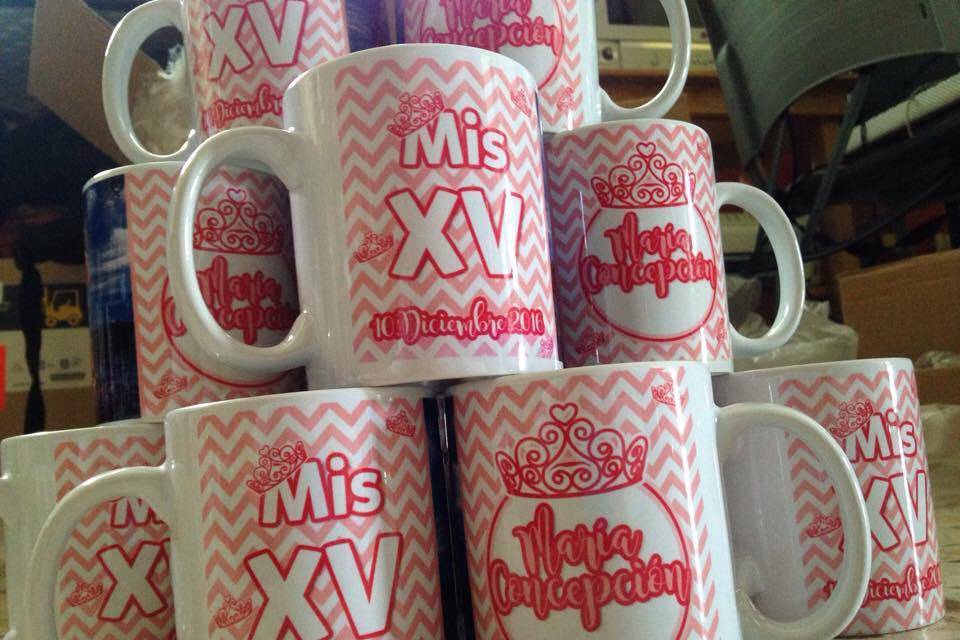 Tazas de XV años