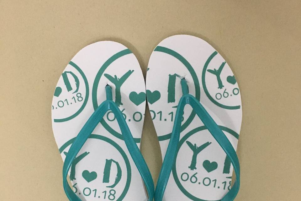 Chanclas personalizadas