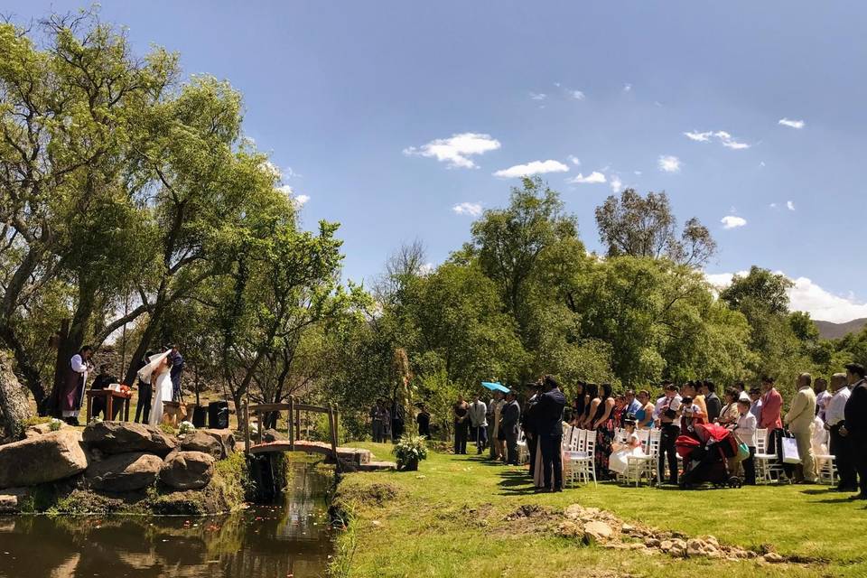 Boda en Jardín