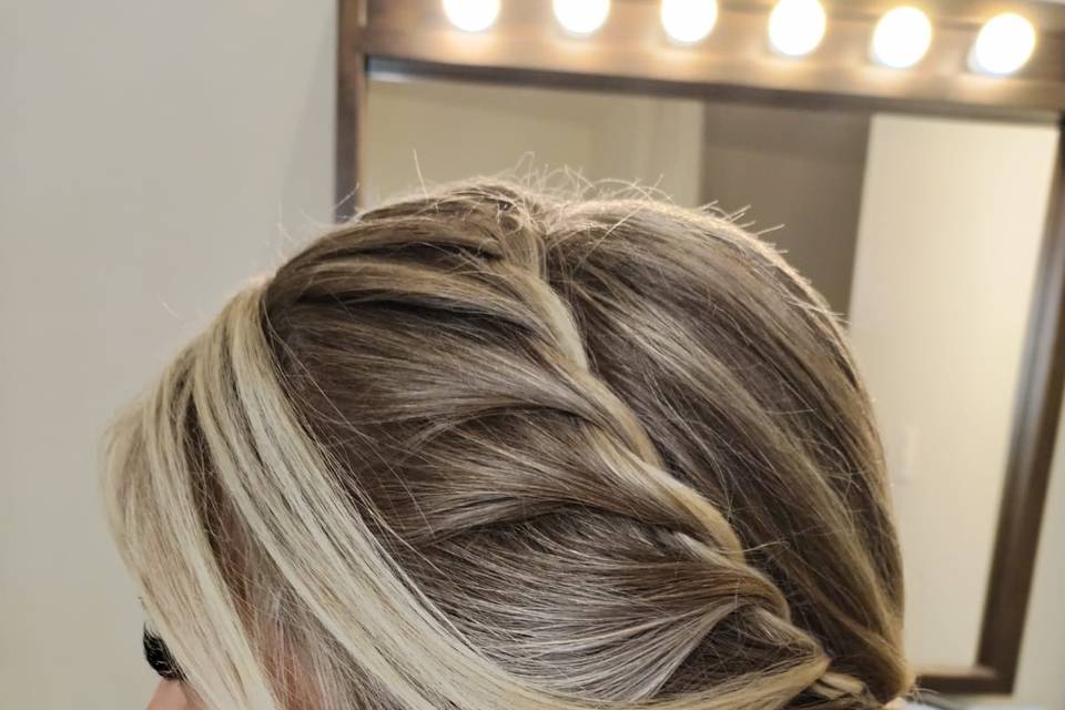 Trenza de lado