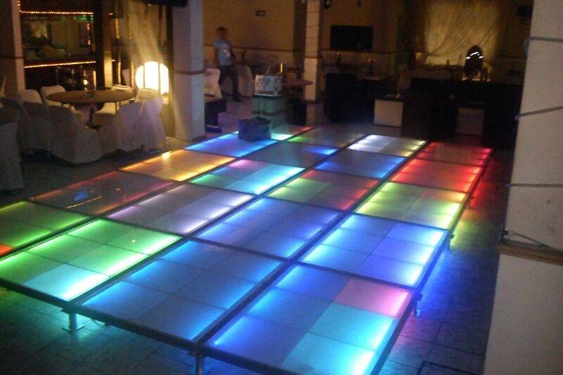 Pista de baile de led