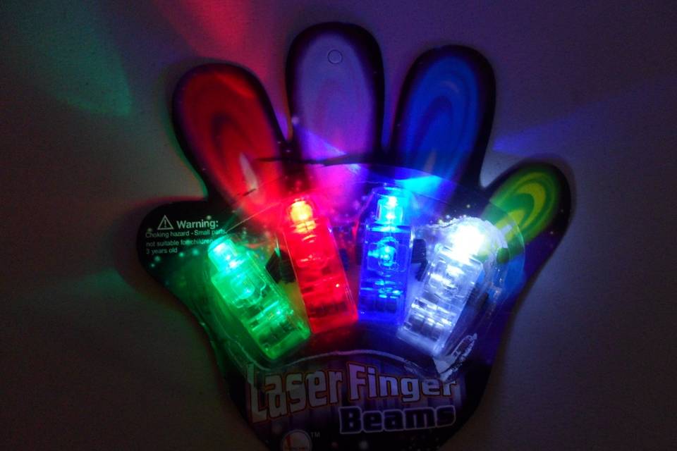 Dedos luminosos