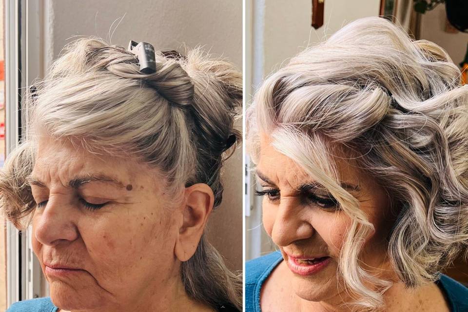 Maquillaje y peinado nupcial