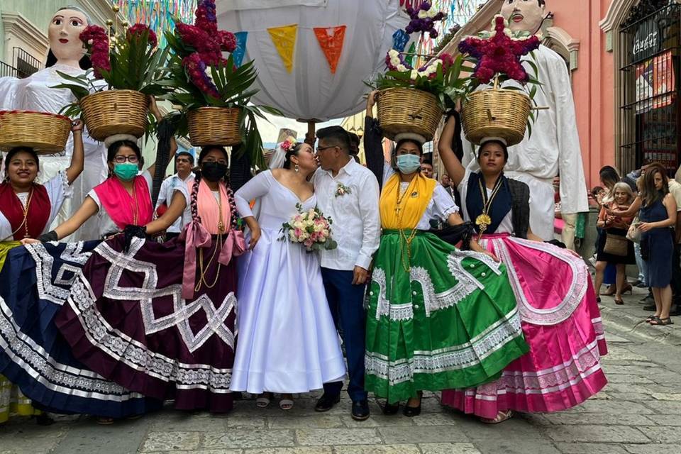 Bodas en el andador