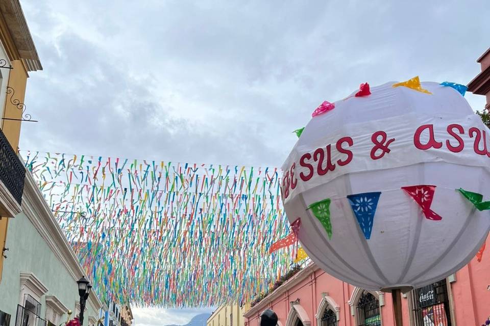 Bodas en el andador turístico