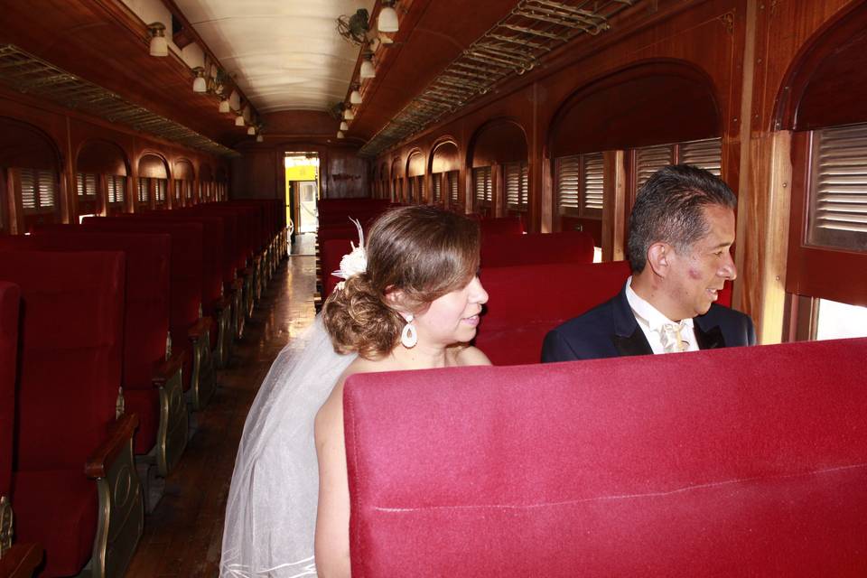 Sesión en tren