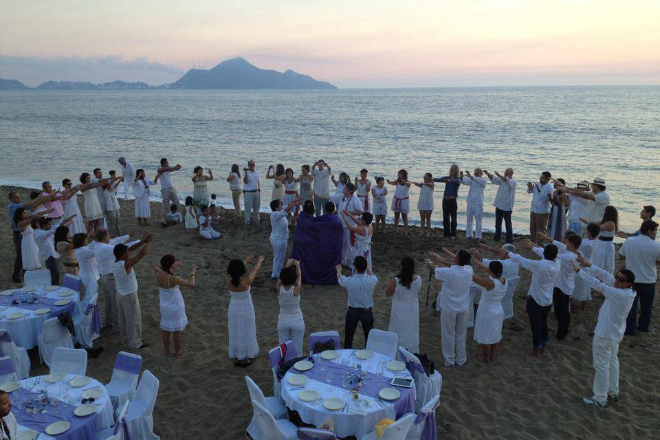 Ceremonia en playa