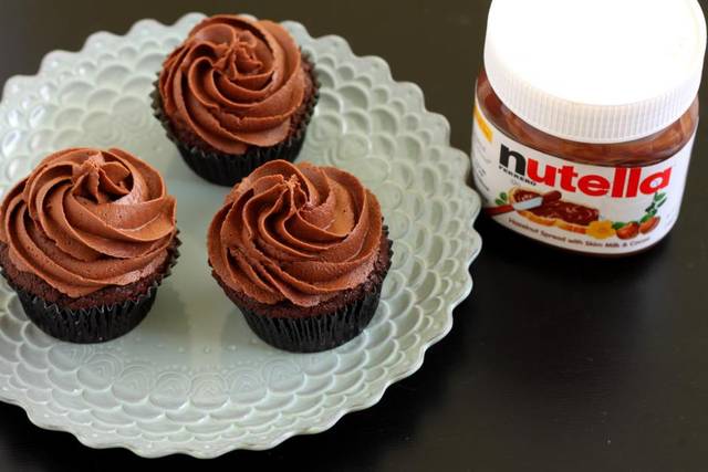 Cupcake Nutella