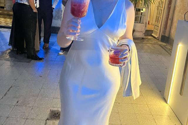 Novia feliz