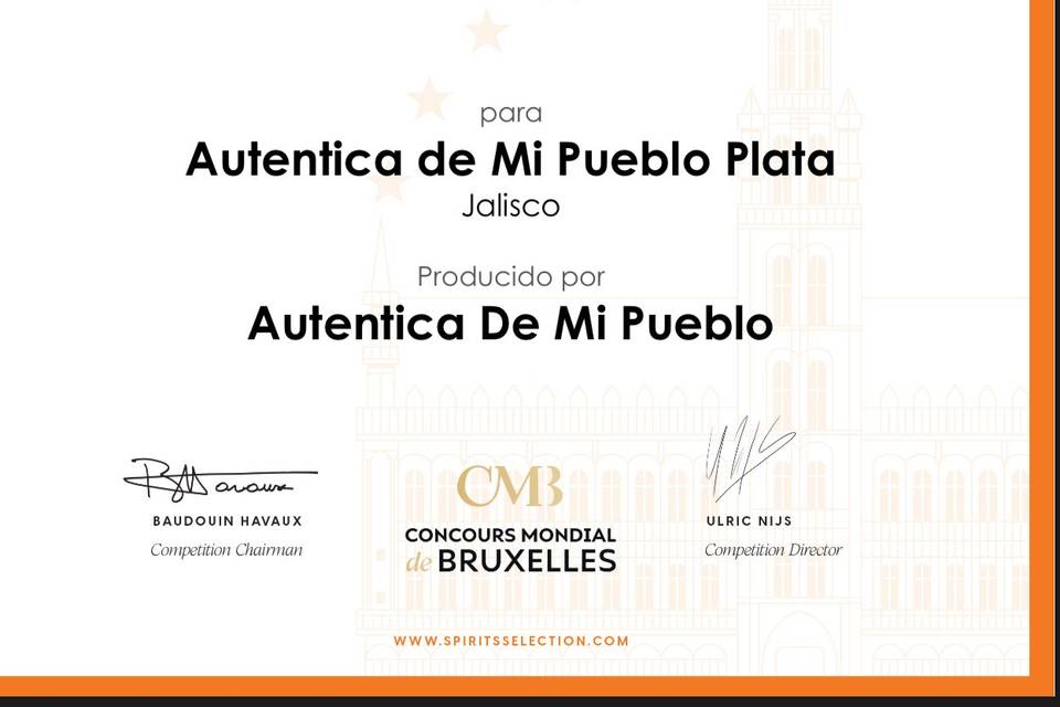 Medalla de Oro CMB