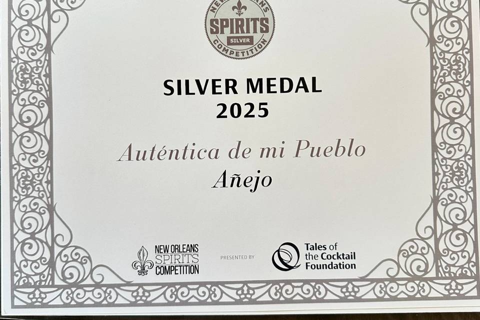 Medalla de plata