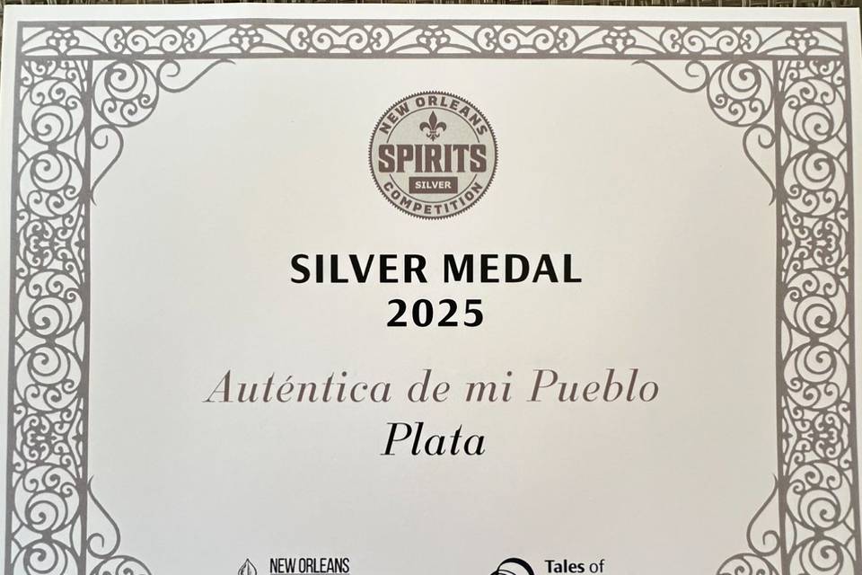 Medalla de plata