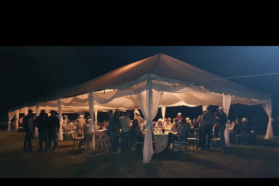 Fiesta en las cabanas