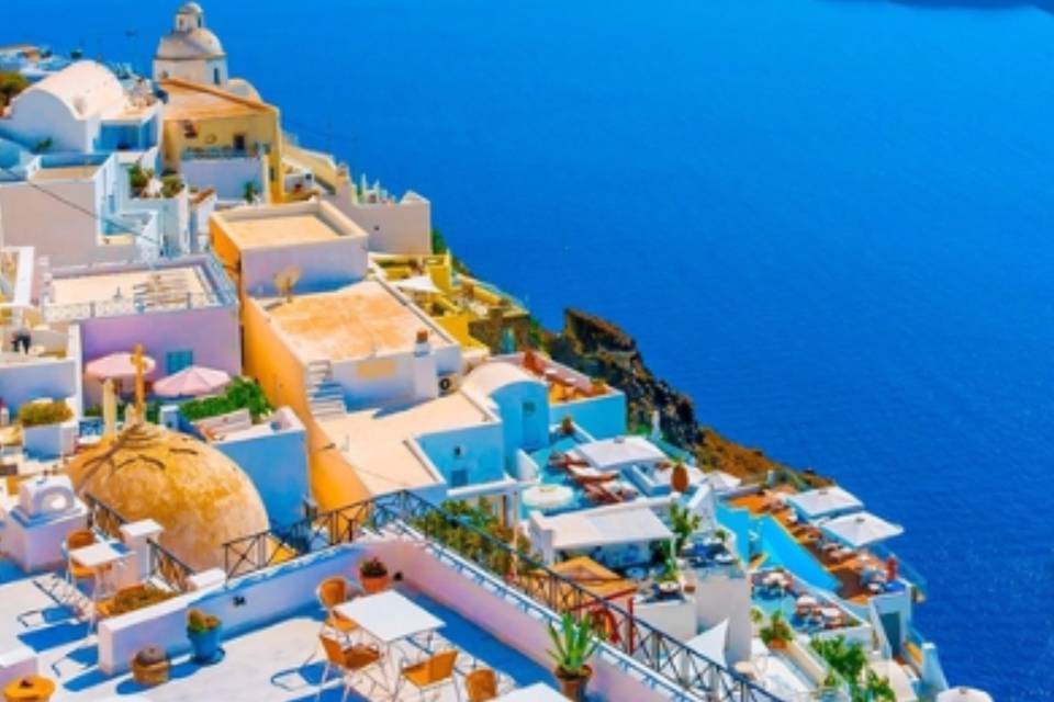 Fira, Santorini, Grecia