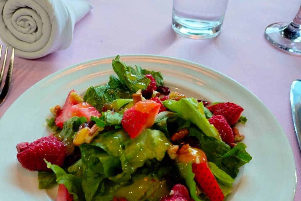 Ensalada de frutos rojos