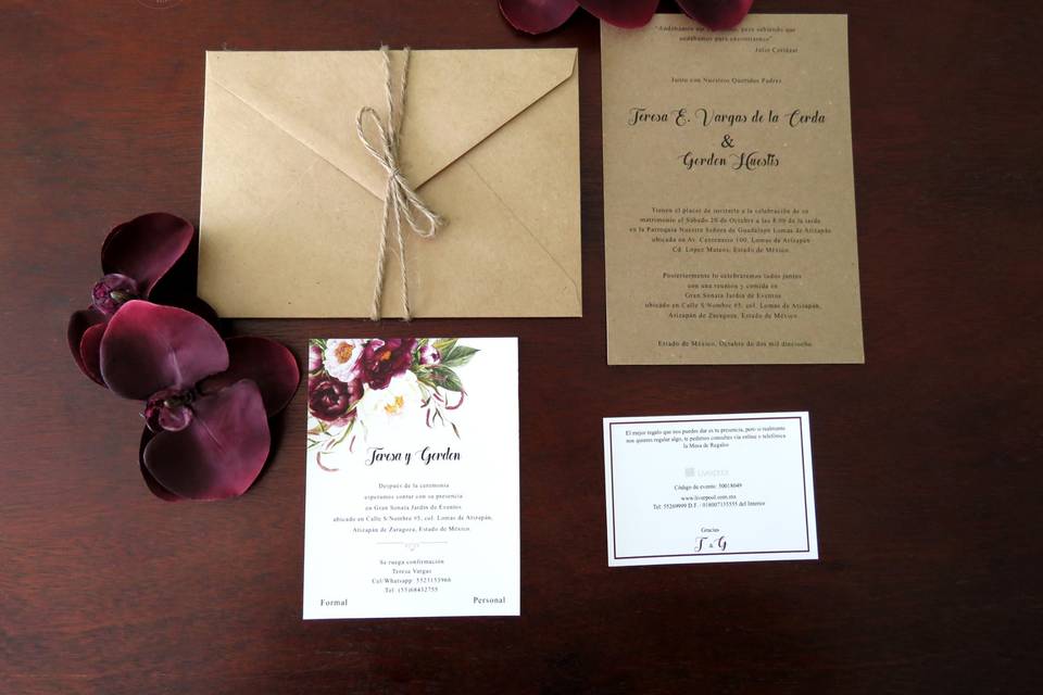 Vintage Invitaciones