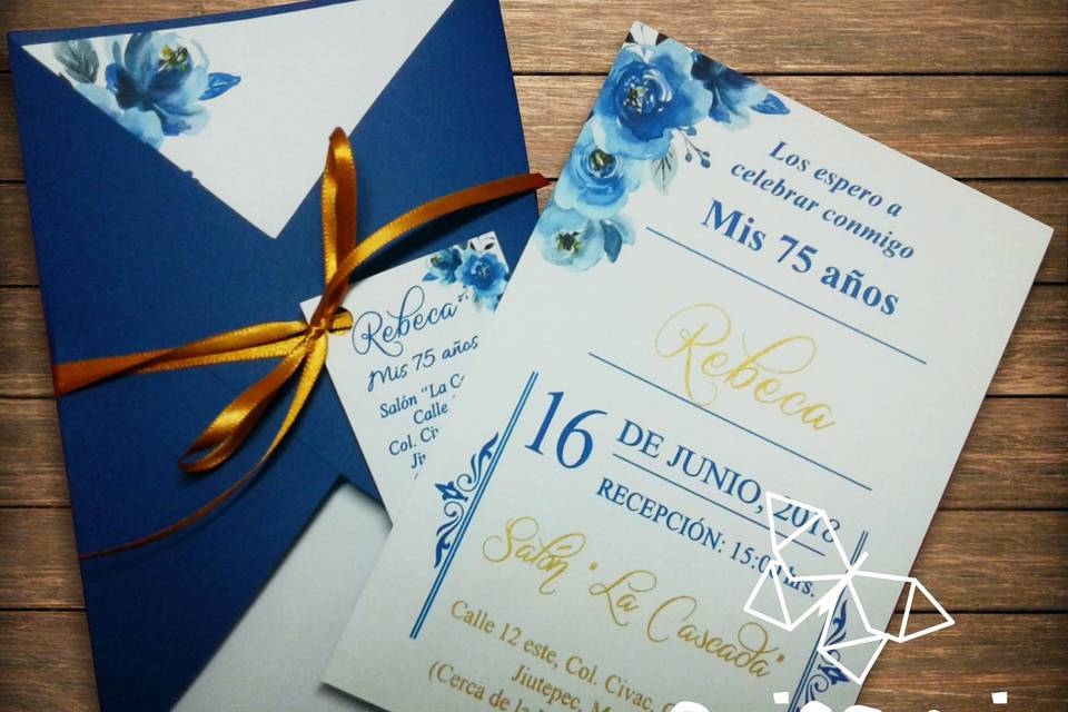 Invitaciones Origami Cuernavaca