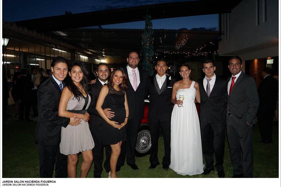 Boda en julio de 2014