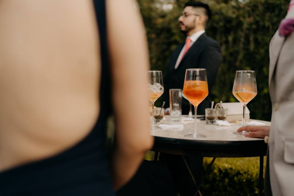 BEHIND THE BAR