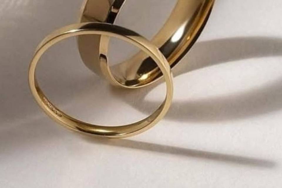 Argollas oro 14k