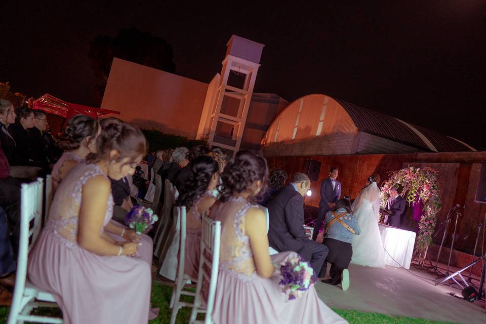 Boda jardín