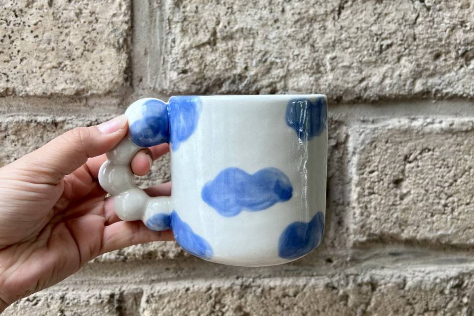 Taza perla en nube