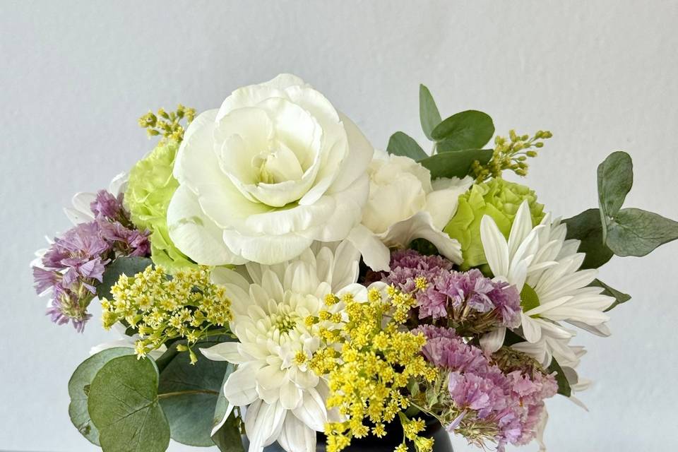 Tazas con flores