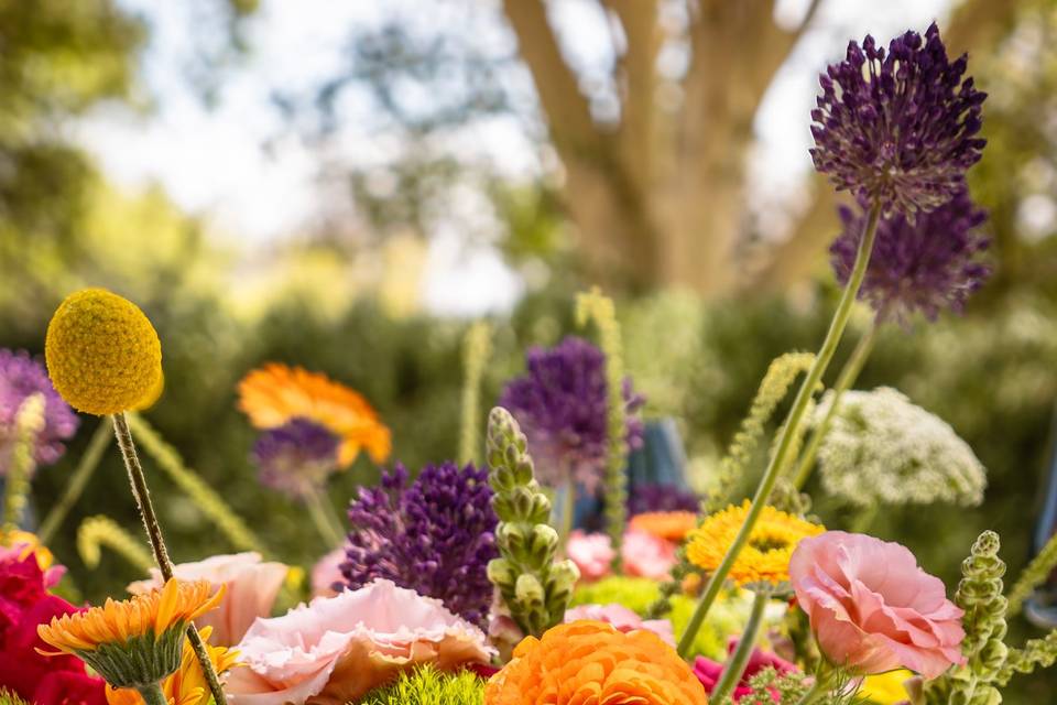 Centros de mesa primavera