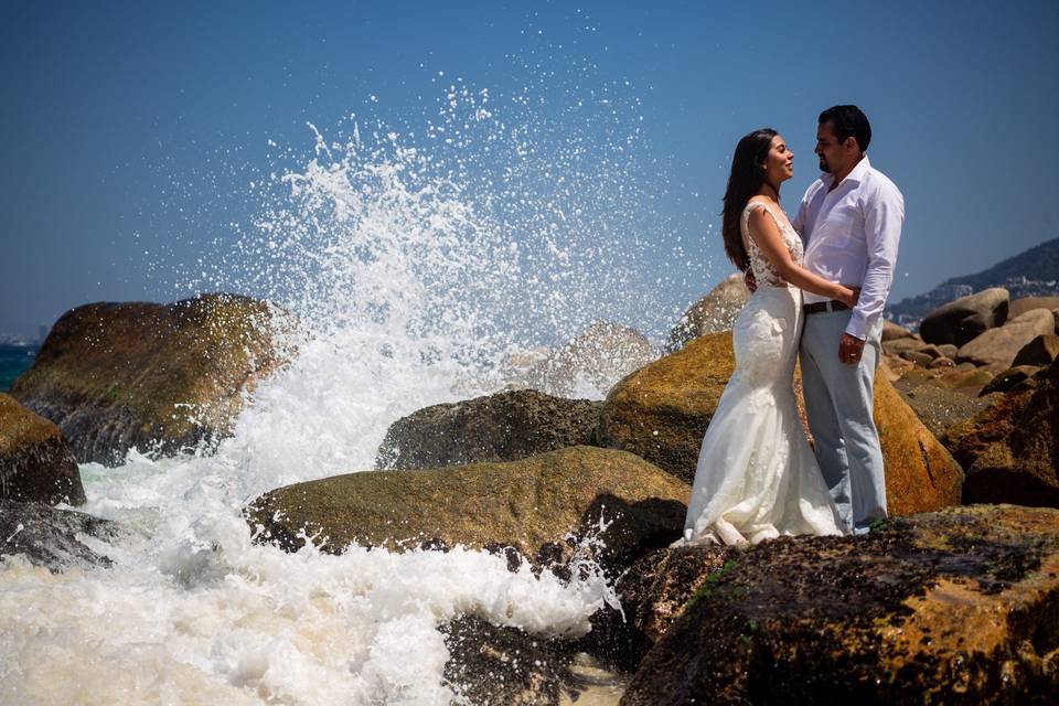 Trash the dress