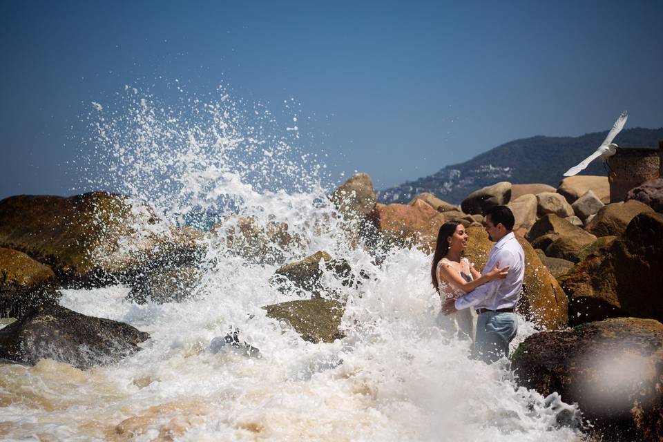 Trash the dress