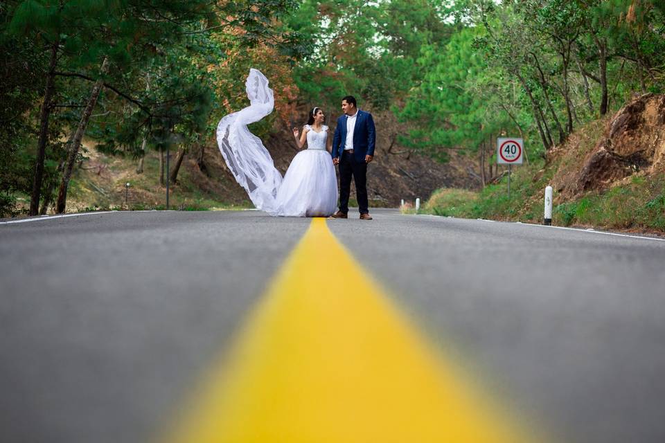 Trash the dress