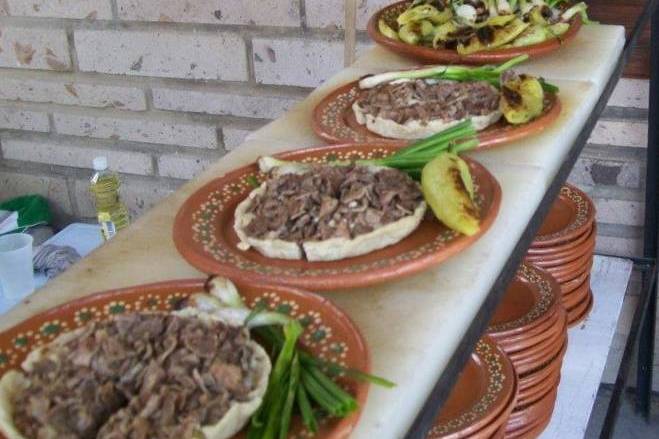 Gastronomía para su evento