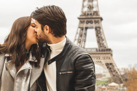 Pareja en París