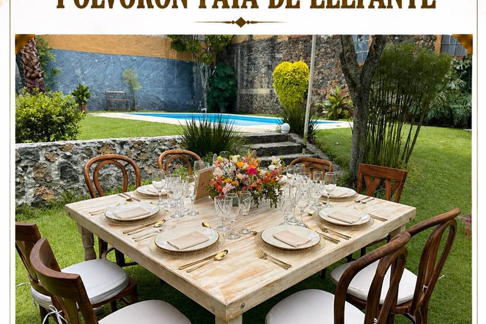 Cuadrada Vintage con Patas
