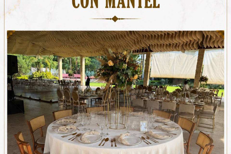 Redonda XL Mantel Plisado