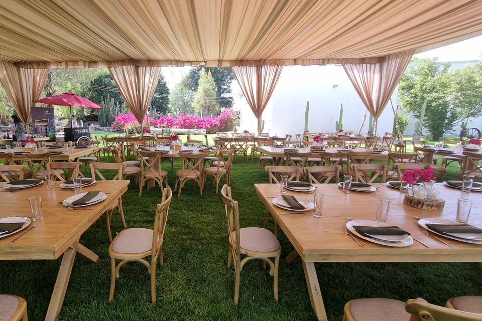 Jardín elegante