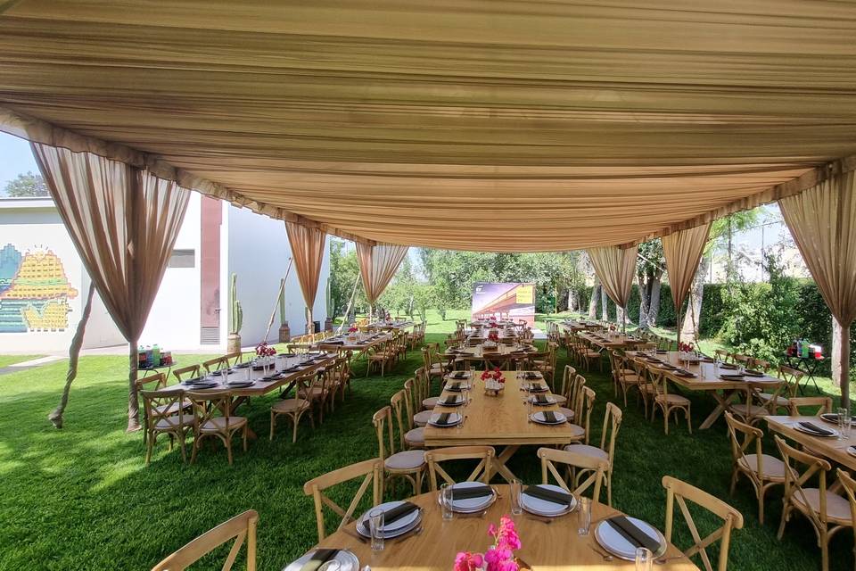 Jardín elegante