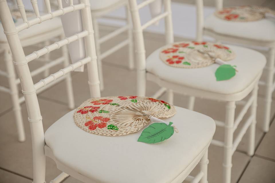 Detalles en cermeonia