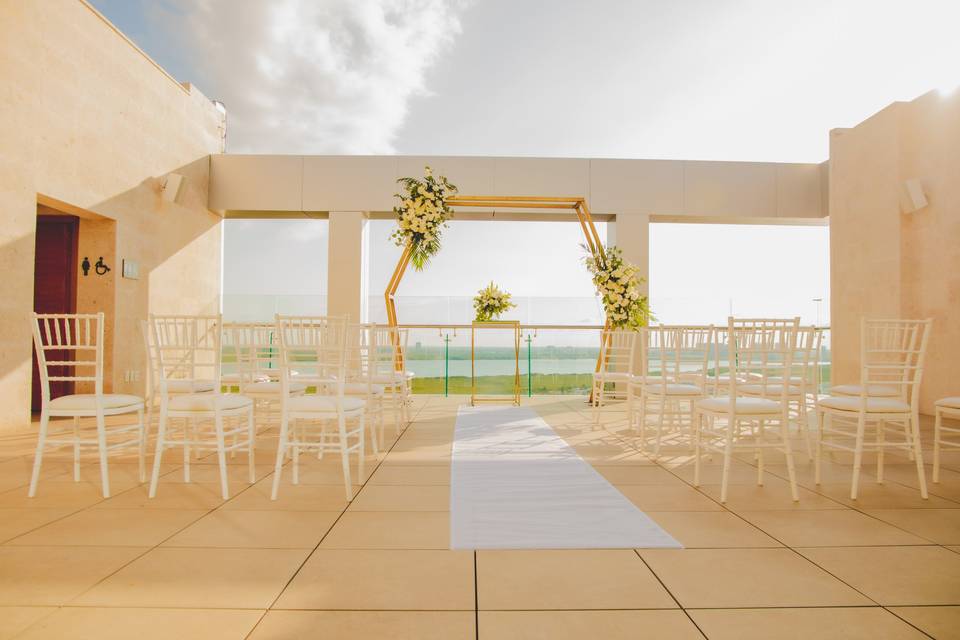 Ceremonia en  Belvue Rooftop