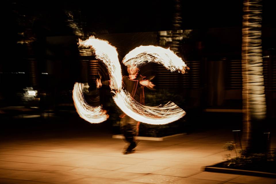 Show de fuego