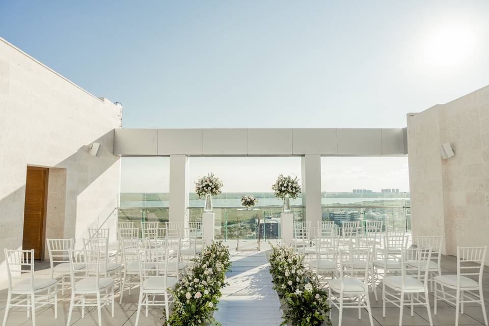 Ceremonia En Belvue Rooftop