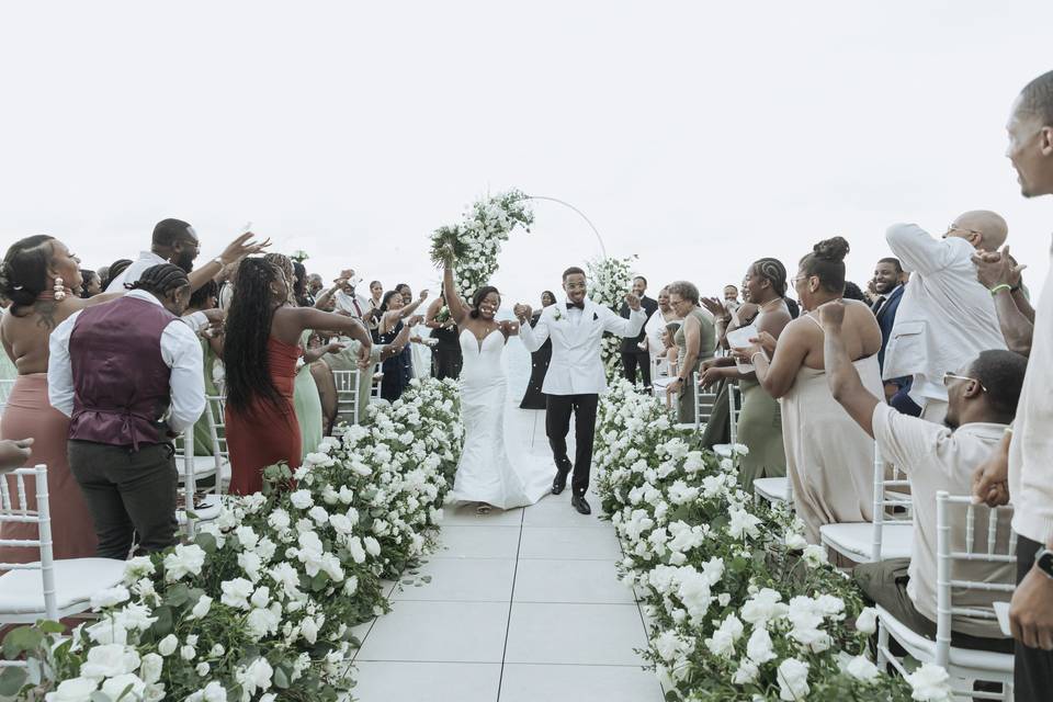 Ceremonia en Amare Rooftop
