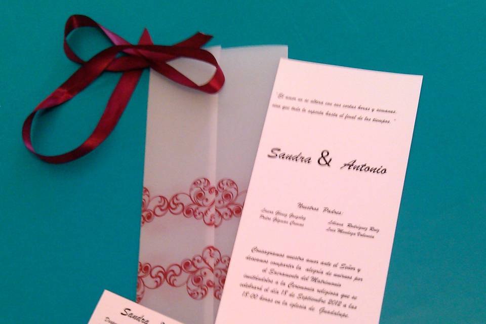 Invitaciones originales