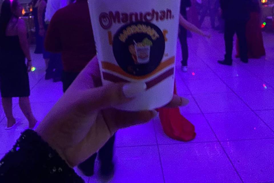 Maruchan preparada