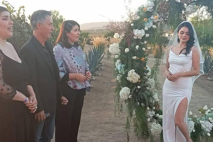 Boda entre viñedos