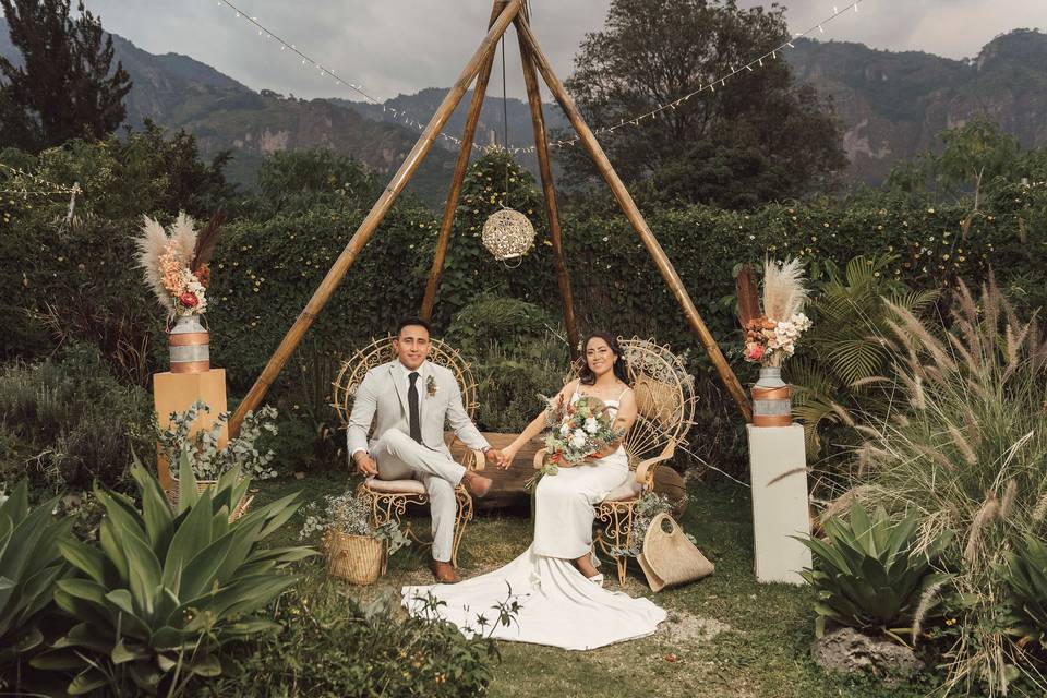 Boda en Tepoztlán